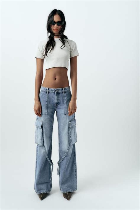 zara cargo jeans|zara cargo jeans women's.